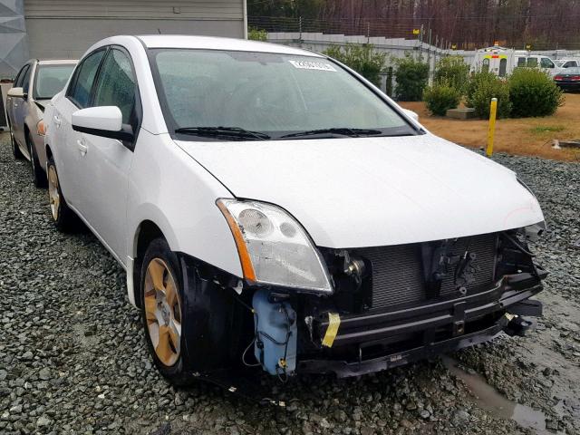 3N1AB61E27L691138 - 2007 NISSAN SENTRA 2.0 WHITE photo 1