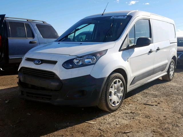 NM0LS7EX4F1175227 - 2015 FORD TRANSIT CO WHITE photo 2