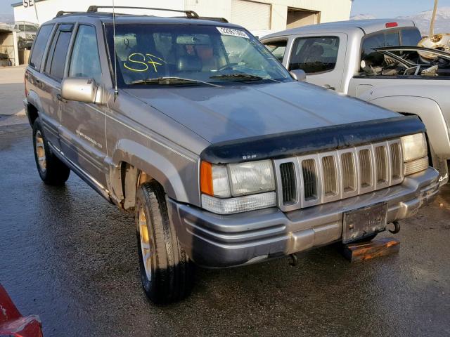 1J4GZ78Y9WC147040 - 1998 JEEP GRAND CHER SILVER photo 1