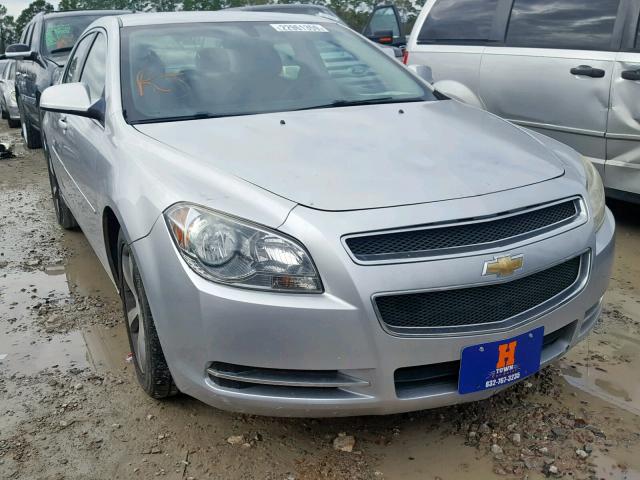1G1ZC5EU7BF361290 - 2011 CHEVROLET MALIBU 1LT SILVER photo 1