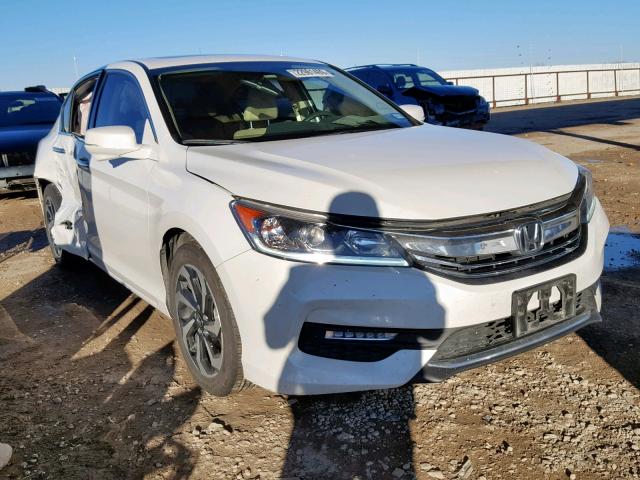 1HGCR2F76HA151676 - 2017 HONDA ACCORD EX WHITE photo 1