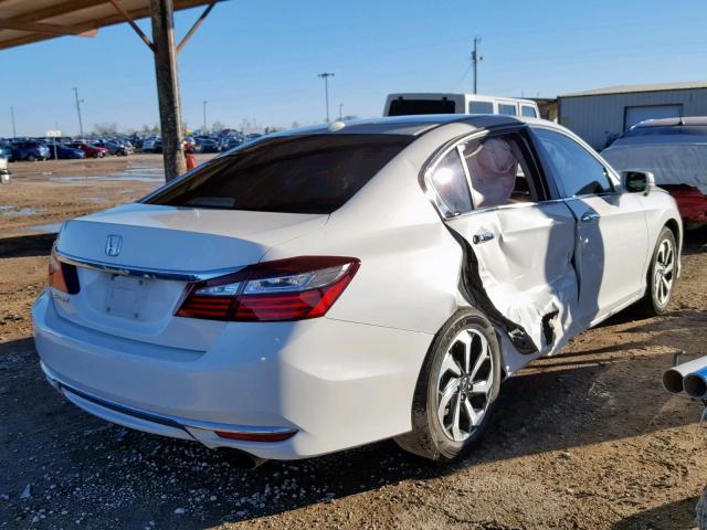 1HGCR2F76HA151676 - 2017 HONDA ACCORD EX WHITE photo 4