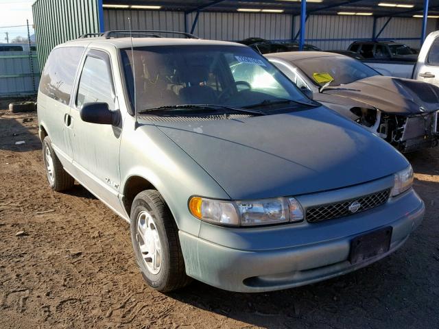 4N2DN11W1TD846725 - 1996 NISSAN QUEST XE GREEN photo 1