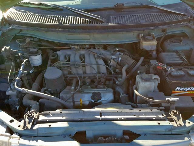 4N2DN11W1TD846725 - 1996 NISSAN QUEST XE GREEN photo 7