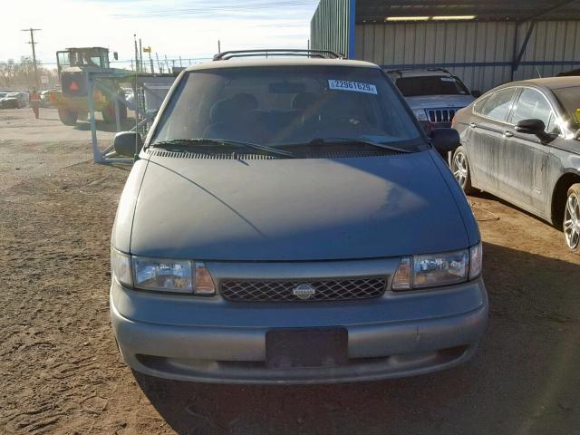 4N2DN11W1TD846725 - 1996 NISSAN QUEST XE GREEN photo 9