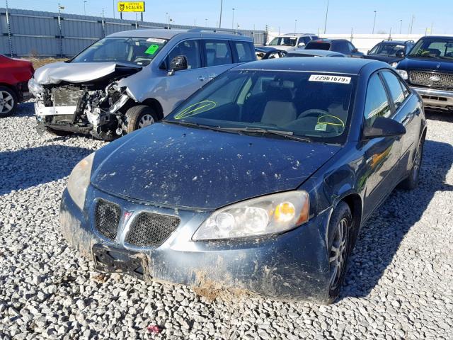 1G2ZG558964196797 - 2006 PONTIAC G6 SE1 Blau Foto 2