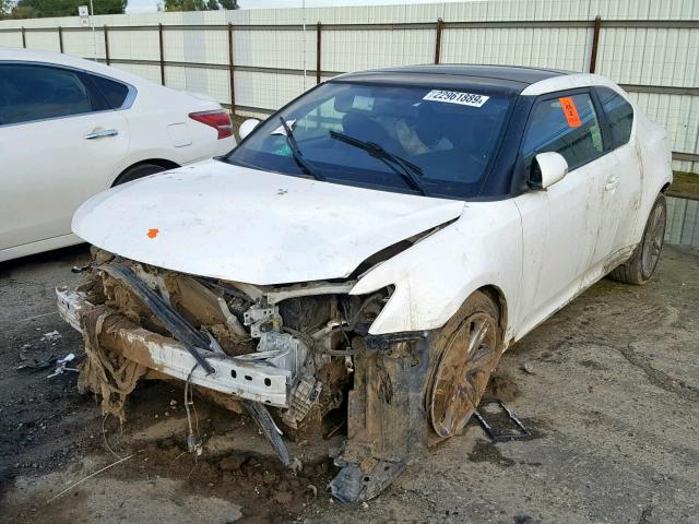 JTKJF5C79C3042252 - 2012 TOYOTA SCION TC თეთრი ფოტო 2