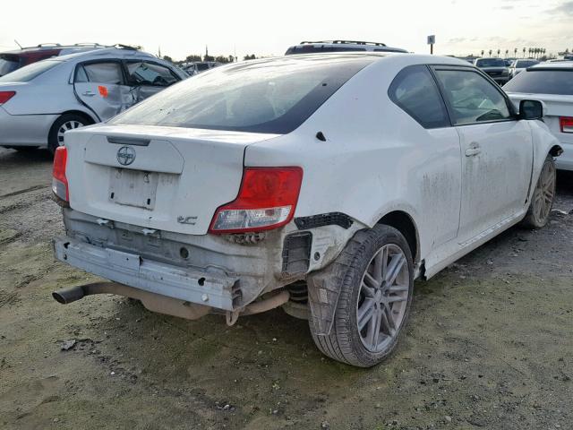 JTKJF5C79C3042252 - 2012 TOYOTA SCION TC თეთრი ფოტო 4