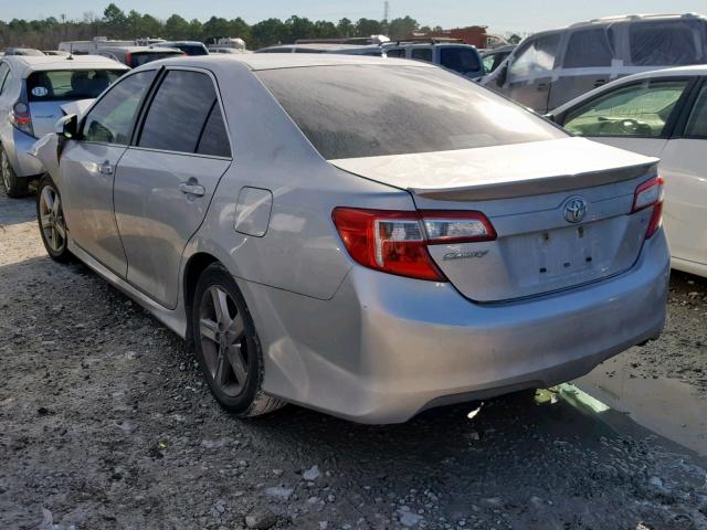 4T1BF1FKXDU230869 - 2013 TOYOTA CAMRY L GRAY photo 3