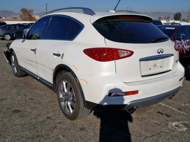 JN1BJ0RP2HM383758 - 2017 INFINITI QX50 WHITE photo 3