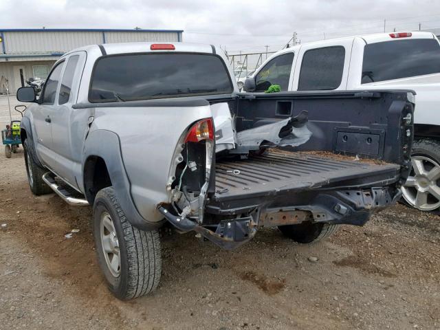 5TETX62NX7Z321218 - 2007 TOYOTA TACOMA PRE SILVER photo 3