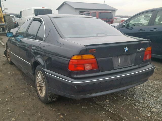 WBADE6322WBW60232 - 1998 BMW 540 I AUTO BLACK photo 3