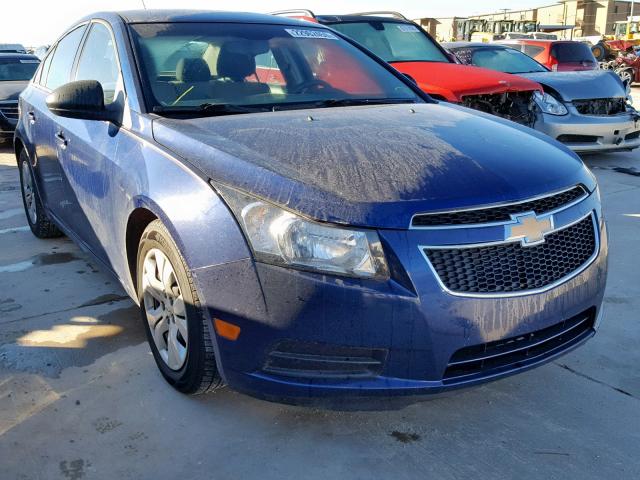 1G1PC5SH7C7387883 - 2012 CHEVROLET CRUZE LS BLUE photo 1