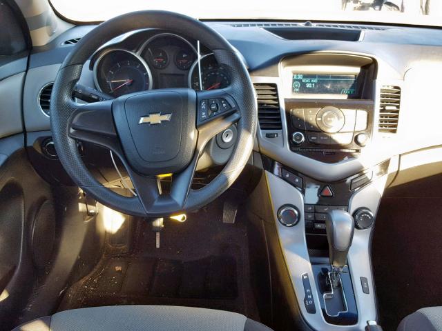 1G1PC5SH7C7387883 - 2012 CHEVROLET CRUZE LS BLUE photo 9