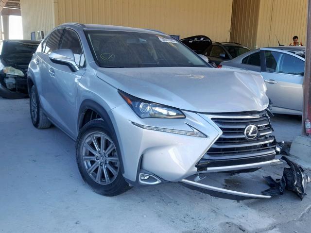 JTJYARBZ9H2077530 - 2017 LEXUS NX 200T SILVER photo 1