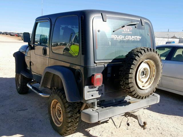 1J4FA49S32P760642 - 2002 JEEP WRANGLER / GRAY photo 3