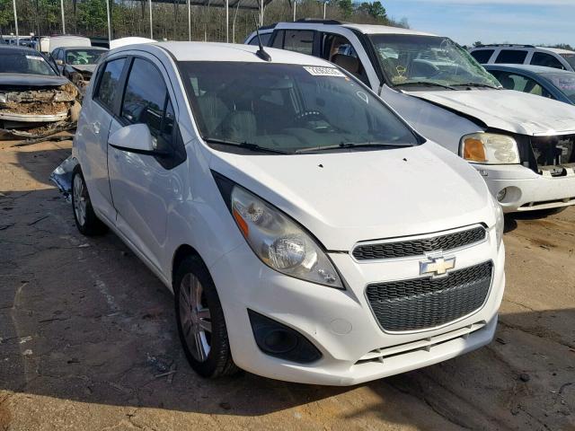 KL8CD6S97DC502727 - 2013 CHEVROLET SPARK 1LT WHITE photo 1