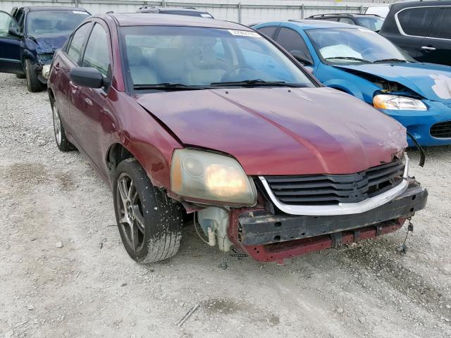 4A3AB56S77E036654 - 2007 MITSUBISHI GALANT GTS RED photo 1