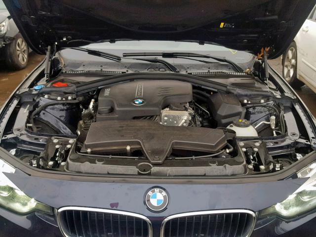 WBA8E5G39HNU43101 - 2017 BMW 320 XI BLUE photo 7