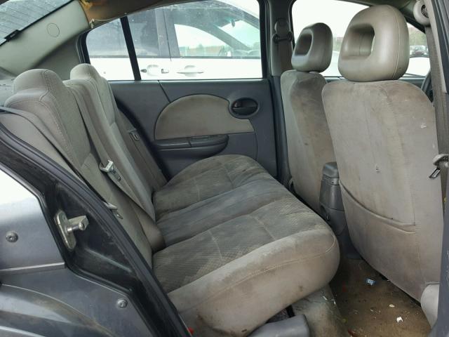 1G8AJ52F15Z151281 - 2005 SATURN ION LEVEL CHARCOAL photo 6