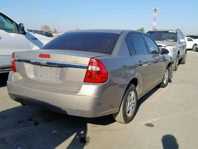 1G1ZS58F67F252665 - 2007 CHEVROLET MALIBU LS Алтын фото 4