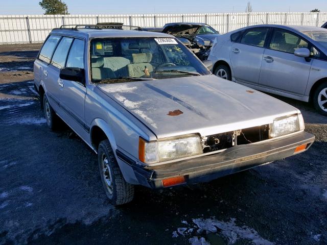 JF2AN53BXGE480661 - 1986 SUBARU GL 4WD SILVER photo 1