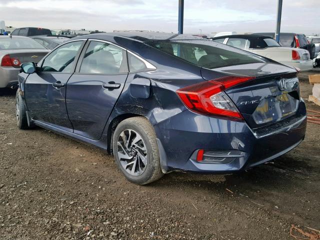 19XFC2F56GE241305 - 2016 HONDA CIVIC LX BLUE photo 3