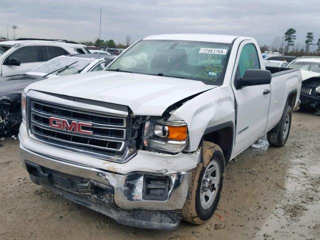 1GTN1TEC8FZ901306 - 2015 GMC SIERRA C15 WHITE photo 2