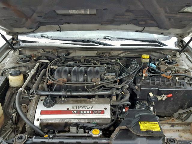 JN1CA31D11T831801 - 2001 NISSAN MAXIMA GXE GRAY photo 7