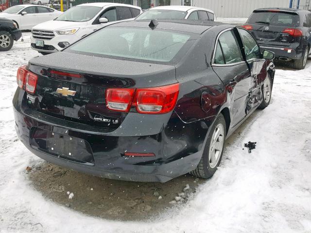 1G11B5SLXEF239006 - 2014 CHEVROLET MALIBU LS Schwarz Foto 4