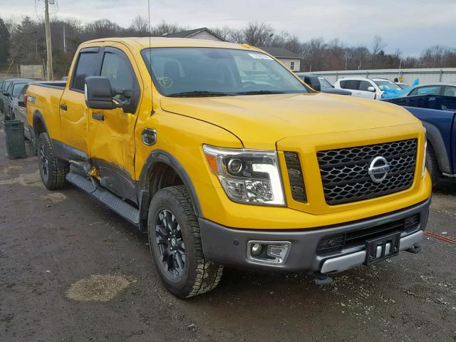 1N6BA1F47HN510573 - 2017 NISSAN TITAN XD S YELLOW photo 1