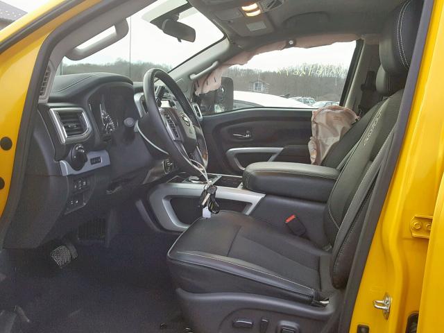 1N6BA1F47HN510573 - 2017 NISSAN TITAN XD S YELLOW photo 5