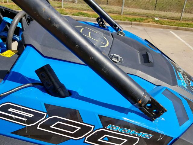 4XAVBE872HB674415 - 2017 POLARIS RZR S 900 BLUE photo 10