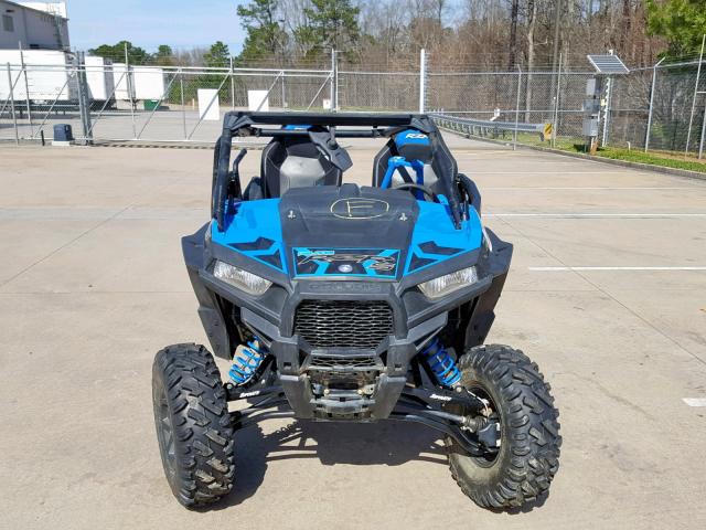 4XAVBE872HB674415 - 2017 POLARIS RZR S 900 BLUE photo 2