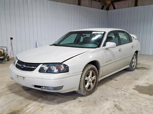 2G1WH52K349173997 - 2004 CHEVROLET IMPALA LS CREAM photo 2