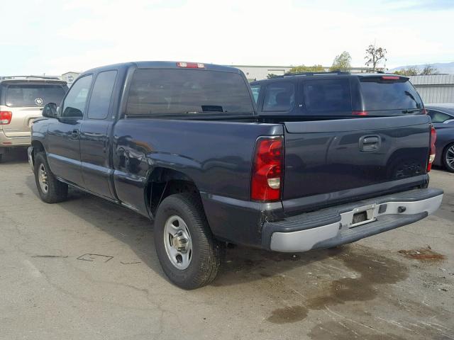 1GCEK19V44E172402 - 2004 CHEVROLET SILVERADO GRAY photo 3