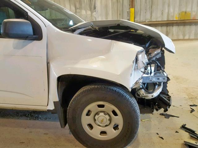 1GCHSBEA0G1329408 - 2016 CHEVROLET COLORADO WHITE photo 9