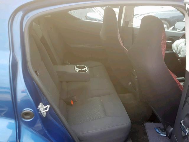 1B3CC4FB5AN134335 - 2010 DODGE AVENGER SX BLUE photo 6