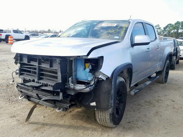 1GCGTCE36F1199679 - 2015 CHEVROLET COLORADO Z SILVER photo 2