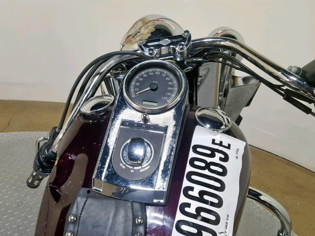 1HD1BWB116Y078299 - 2006 HARLEY-DAVIDSON FLSTCI MAROON photo 13