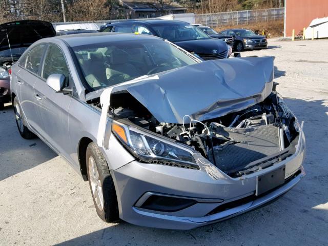 5NPE24AF9GH392595 - 2016 HYUNDAI SONATA SE SILVER photo 1