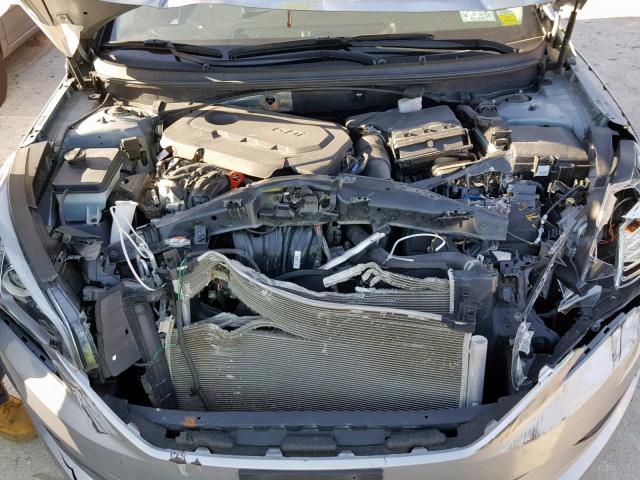 5NPE24AF9GH392595 - 2016 HYUNDAI SONATA SE SILVER photo 7