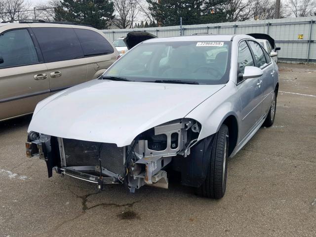 2G1WG5E33C1168321 - 2012 CHEVROLET IMPALA LT SILVER photo 2