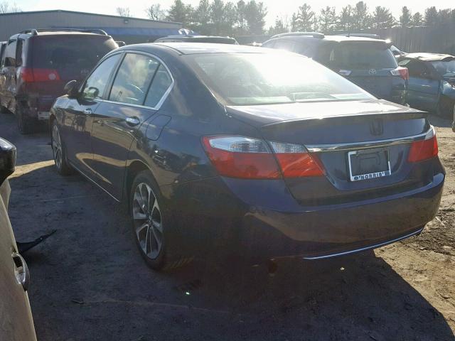 1HGCR2F59FA242310 - 2015 HONDA ACCORD SPO BLUE photo 3