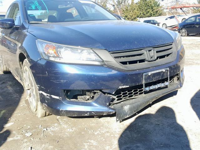 1HGCR2F59FA242310 - 2015 HONDA ACCORD SPO BLUE photo 9