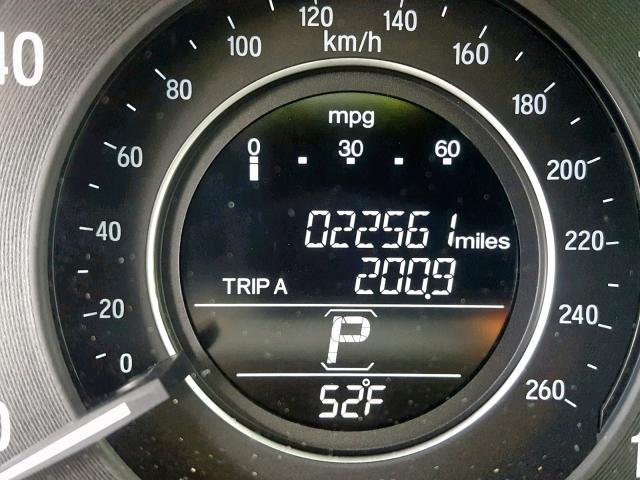 1HGCR2F37HA023556 - 2017 HONDA ACCORD LX GRAY photo 8