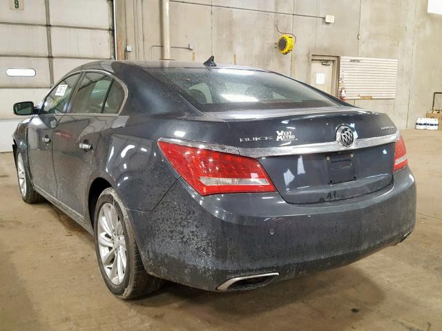 1G4GB5G39EF100104 - 2014 BUICK LACROSSE GRAY photo 3