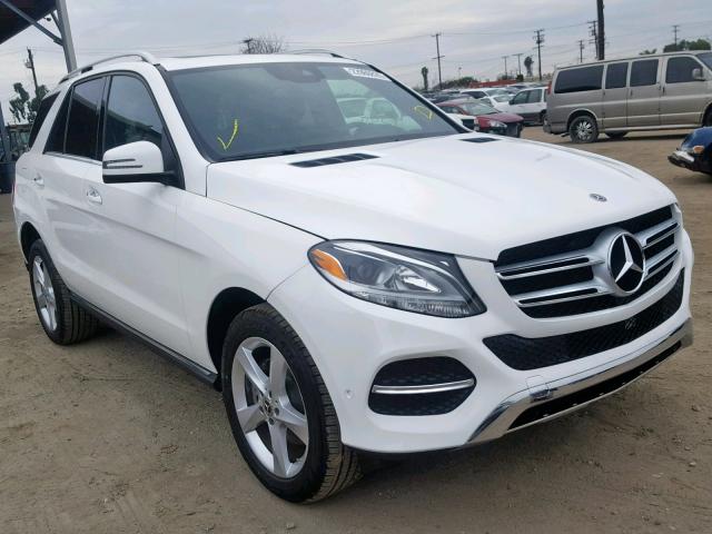 4JGDA5HB5JB091012 - 2018 MERCEDES-BENZ GLE 350 4M WHITE photo 1