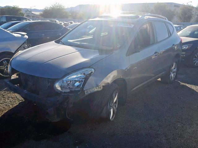 JN8AS58V28W400733 - 2008 NISSAN ROGUE S SILVER photo 2