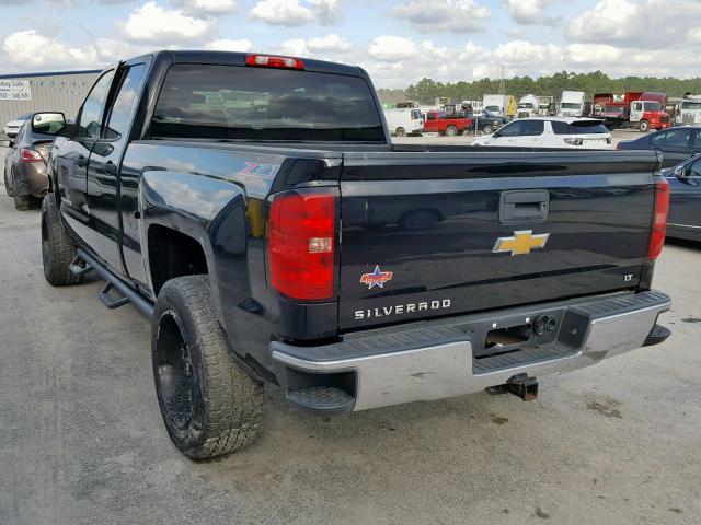 1GCRCREH4EZ150066 - 2014 CHEVROLET SILVERADO BLACK photo 3